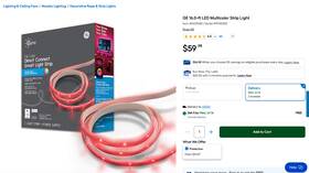 93130384 Cync Ge Smart Led Direct Connect Light Strip Extension Full Color Bluetooth A