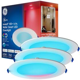 93131647 Cync Ge Reveal Smart Led Wafer Downlight Color Changing Wifi Light Matter C