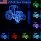 Cyq8774758 Usb Night Light Tractor Drag Racing Colorful Lamp Touch Remote