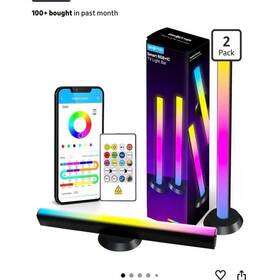 Rgb4hc Daybetter Smart Led Light Bar Rgb 14 Inch Multicolor 2 Pack App Remote