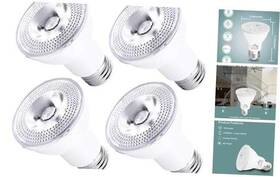 Ddm 712317472035 Par20 Led Flood Light Bulbs 5000k Daylight 4 Count Pack Of 1 White