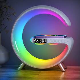 Fbm-230ca-4357285-white Deecozy Multi Functional Wireless Charger Atmosphere Lamp Intelligent White