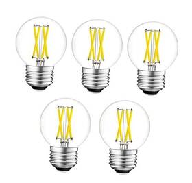 Gree001 Desheng Dimmable E26 Led Edison Bulb G16.5 Candelabra 4w Natural White