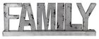 3122876 Design Silver "family Id Led Letter "
