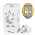 Dl209-ww Pandawill Table Light White Art With Moon And 611222230436
