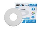 Dlf-10-120-4k-wh Nicor Lighting Surefit Round Ultra Slim Led Junction 767706106497