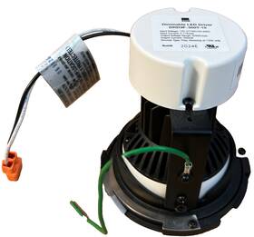 120-277vac-open Dmf Lighting Drd3f-350t-15 Pivot Can Led-traic Dimmable 120v-input Box