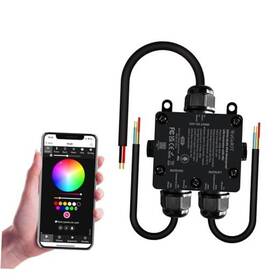 Esp32 Domraem Co. Ltd Waterproof Wled Controller With Mic Project For Pool Boat 2 Channel