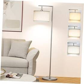 Cn-fl103a-sv-1 Dongguan Jiurui Lighting Co. Ltd Floor Lamp For Living Room With 3 Color Silver Without Remote Control