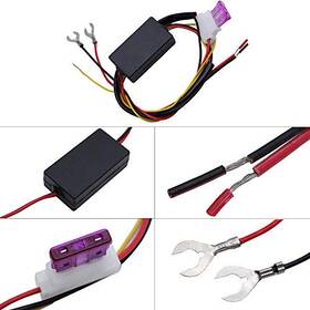 Drl Control Module 600736953665 Car Led Controller Daytime Running Light Lamp 3a Inline Fuse Auto On/off