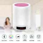 Dt-42883 Night Lights Bluetooth Speaker Bedside Lamp Touch Control Alarm Clock