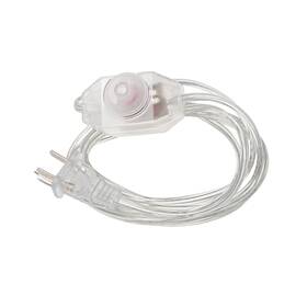 Duefixing 601968329549 Rotary Cord Switch Ac 250v Slide Control Lamp Dimmer 100-watt With 5.6ft Clear