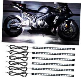 Duofu Dfus-sl0080-w5p Car Led Strip Light Motorcycle 30cm 15 Smd Ip67 White