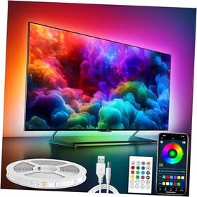 Lyhc-65-75-bt-m E-kingdom International Company Limited Icrgb Tv Led Backlight App Control Lights For 37-70in Monitor Music Sync