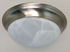 E11679 Alabaster Glass Brushed Nickel