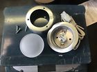 E225n Elco Mini Frosted Glass Dome Surface Mount Downlight Lot Of