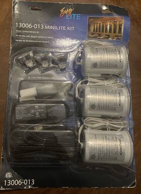 13006-013 Easy Lite Minilite Kit Set Of 3 - 120v New Accent Lights