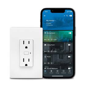 Eaton Ewftrcr15-w-bx-l Wi-fi Smart Receptacle Works With Hey Google And Alexa