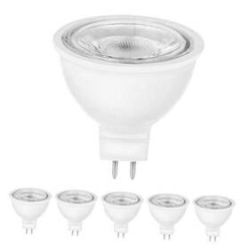 Mr16 Ebd Lighting 798218007781 G5.3 Led Light Bulbs Warm White 3000k Spotlight Non-dimmable 6 Packs