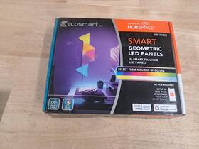 Eco-smart 897105335498 Ecosmartsmart Color Changing Dimmable 5 Geometric Triangle Led Light Panels New