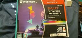 Sqhdk035tw Eco-smart Ecosmartsmart Color Changing Dimmable 5 Geometric Triangle Led Light Panels New