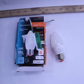 12b122660wrgb01 Ecosmart Smart Light Bulb With Voice Control 2200k-6500k 60w 1009 881 223
