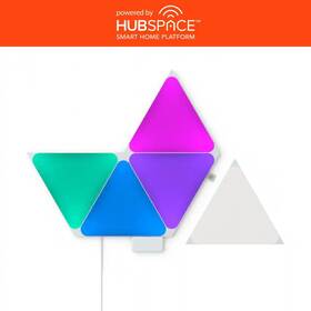 Ecosmart 445044653639 Smart Color Changing Dimmable 5 Geometric Triangle Led Light Panels Powered By H