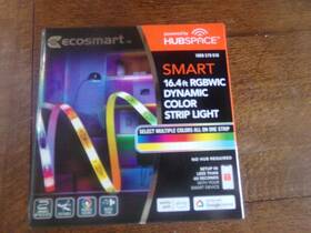 Al-tp-rgbictw-1 Ecosmart 16.4 Ft. Rgbwic Dynamic Color Changing Led Strip Light With Hubspace