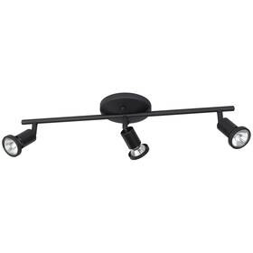 Eglo 008606230952 Tremendo Fixed Track Light Structured Black 3-light