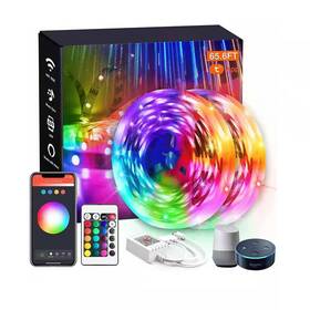 Ekieudl 313100651622 65 Ft. Smart Plug-in Dimmable Cuttable Color Changing Integrated Led Wifi Strip