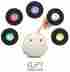 Ele0610100 Emie Elfy Touch Sensor Multicolor Portable Table Desk Lamp With Led Lights For 737080184008