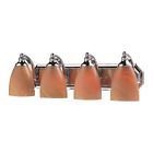 570-4c-sy - Elk Vanity Lighting Light Chrome Polished 4 Bathbar Bulb