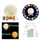 Em Inch Night Lights Large Moon Lamp Printed 651354731982