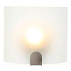 Emc8451a-5 Hampton Bay Brushed Nickel Sconce With Frosted Glass 6940500310480