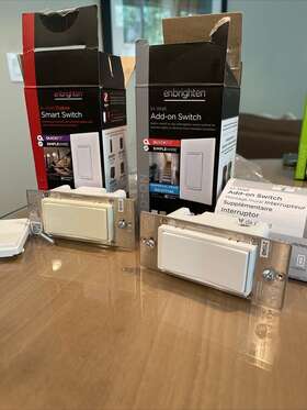 Zb4002 Enbrighten In-wall Zigbee Smart Dimmer Wall Switch Quickfit Simple Wire Add On