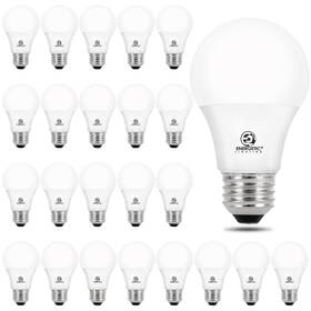 Yga03c54 Energetic Smarter Lighting 24 Pack Led Light Bulbs 60 Watt Equivalent A19 Bulb Soft Whit
