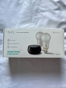 E1201 Eufy Genie 2 Pack Lumos Smart Bulb Tunable White Home Starter Kit