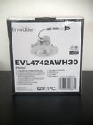 Evl4742awh30 Envirolite Directional Gimbal Aluminum White Recessed Trim Warm Led Light