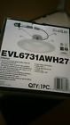 Evl6731awh27-6 Envirolite Aluminum White Integrated Led Recessed Baffle Trim