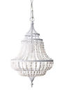 Je788 F2799 1wsg Murray Feiss White Semi Gloss Maarid 1 Light Full Sized Pendant