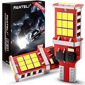 921-2835-21-whi Fanteli 921 Led Bulb 6000k White Strobe Flashing Reverse Lights High Power
