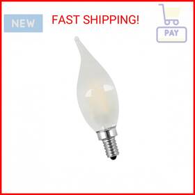 Feit Electric 017801211085 Dimmable Led Bulb - 2 Pack Warm White Light Candelabra Base