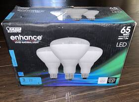 Feit Electric 017801435993 Flood Light Led Dimmable Bulb 3-pack
