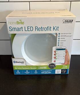Feit Electric Fit5/6 New Homebrite Smart Bluetooth Led 5 Inch 6 Recessed Retrofit Light Kit