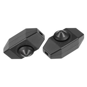 Fixinairp 672668603963 Ac 250v 2a Rotary Cord Switch 100-watt Black Slide Control Lamp Dimmer 4pcs