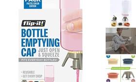 Fl4x2hbb Flip-it Cap Company Bottle Emptying Kit 2 Pack Pastel Color Edition 2-pack