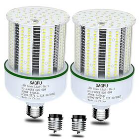 Fm 797422736920 60w Led Corn Light Bulb Wattage Adjustable 5000k Daylight White