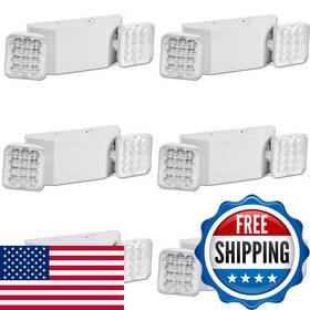 B09tsdxj87 Fyngntny Led Emergency Light Fixture Commercial Lights Battery Backup