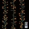 G3937040 Raz Imports Lights Cluster Garland Green Wire With White Light