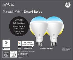 Ge 043168503433 Cync 65 Watt White Smart Led Light Bulbs - 2 Pack Open Box